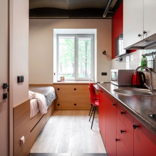 Фотография квартиры Апартаменты Happy Rooms Red