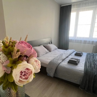 Фотография квартиры Апартаменты Новая уютная двухкомнатная квартира в Краснодаре