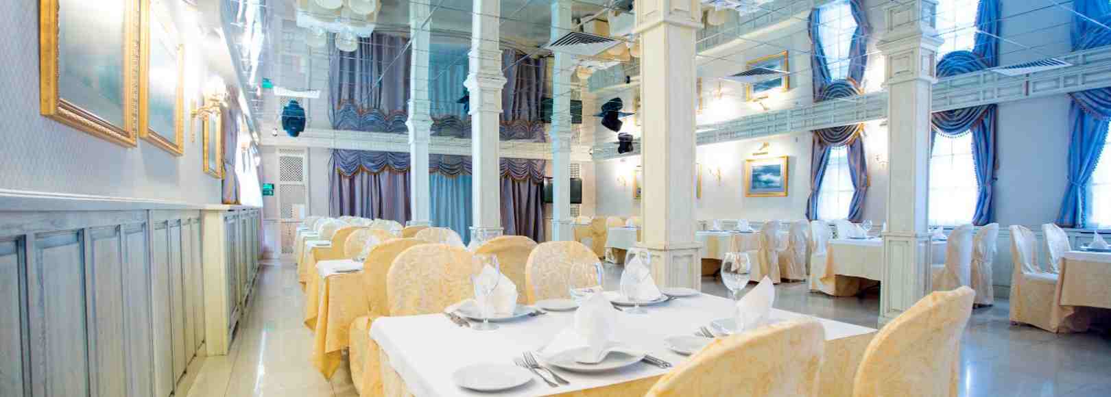 Фотография банкетного зала Зал ресторана Волжская Жемчужина