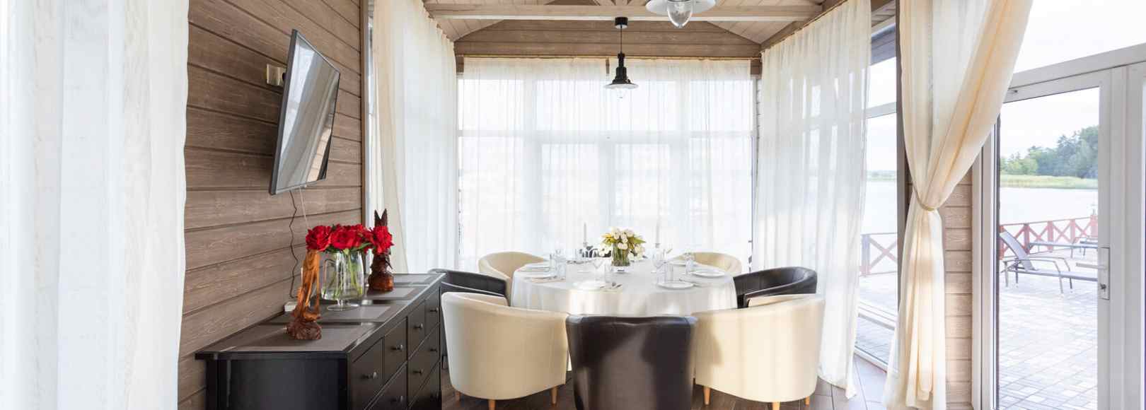 Фотография банкетного зала Стеклянная беседка