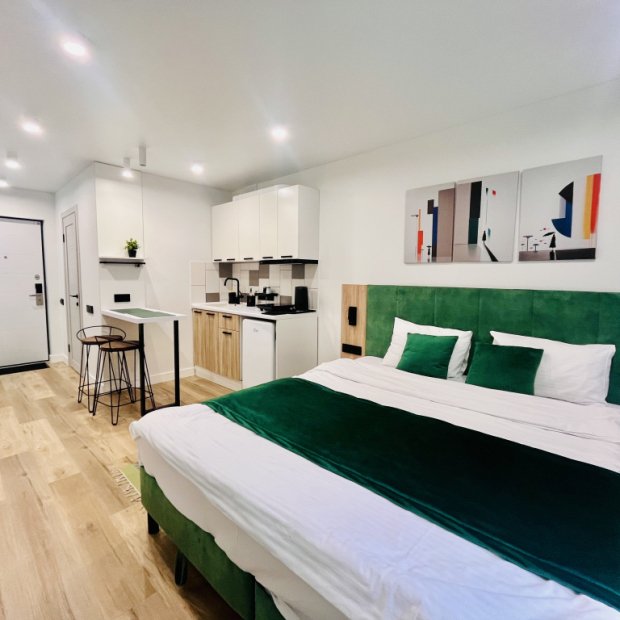 Фотографии квартиры 
            Апартаменты Kvadraty