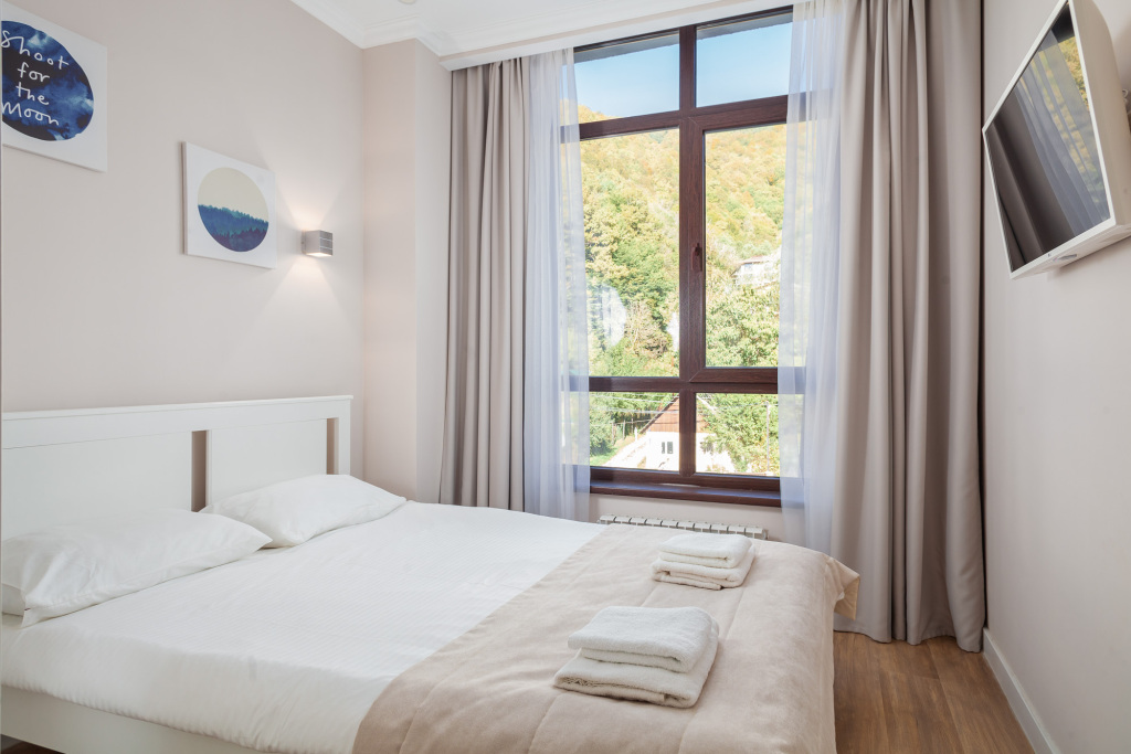 Фотография квартиры Апартаменты Белоснежные Двухкомнатные