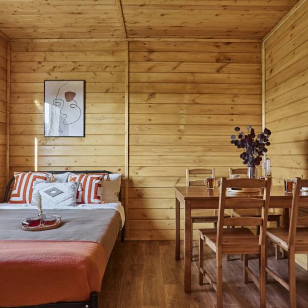 Фотографии Коттеджа 
            Частный дом GetFlat Уютный банный домик