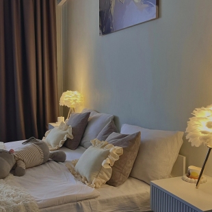 Фотография квартиры Квартира Уютная квартира с кондиционером с видом на природу