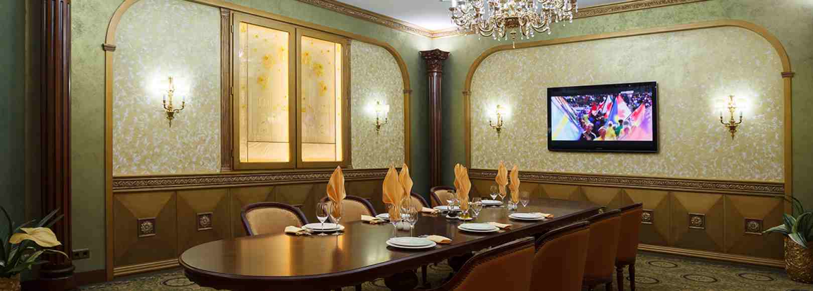 Фотография конференц-зала Каминный зал