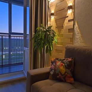 Фотография квартиры Квартира Уютная квартира с видом на бульвар