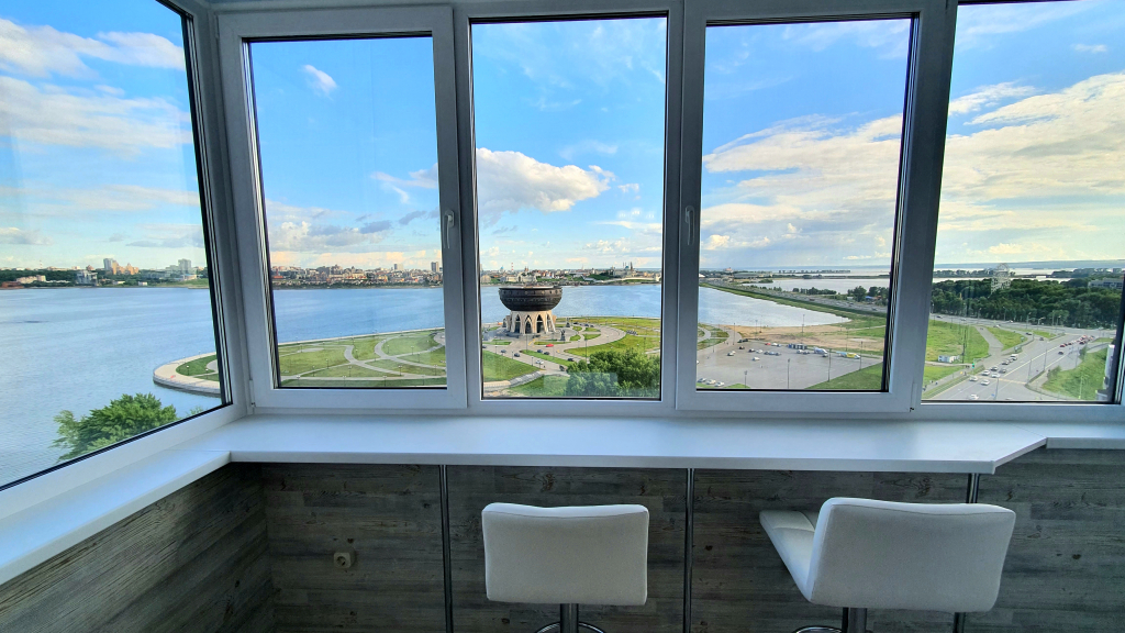 Фотография квартиры Апартаменты Видовые около Чаши и Аквапарка Ривьера с Паркингом