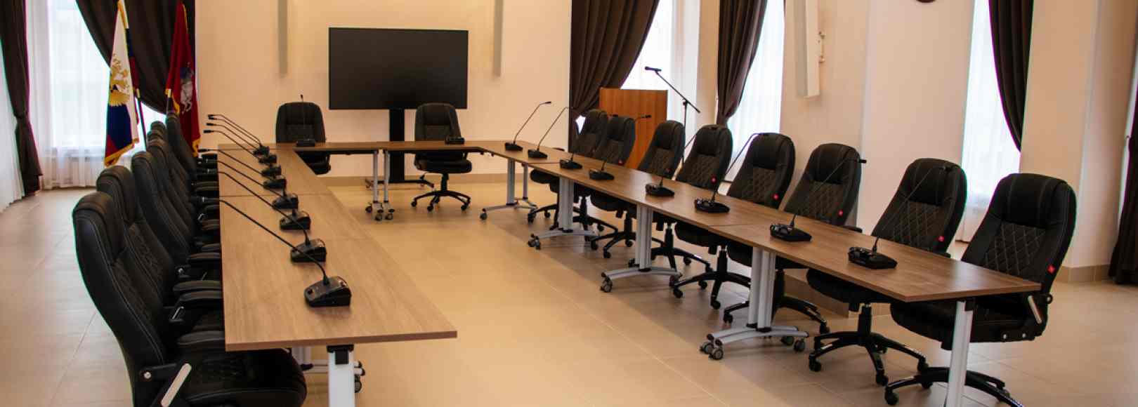 Фотография конференц-зала Брифинг-зал Комета