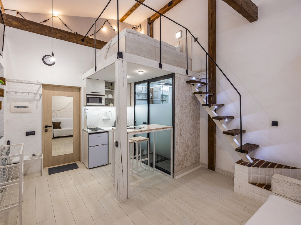 Фотография квартиры Апартаменты Лофт 4 Двухуровневые на Грузинской Улице 41А