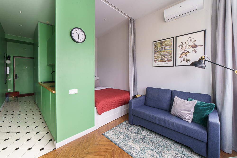 Фотография квартиры Апартаменты Green Apartment City View