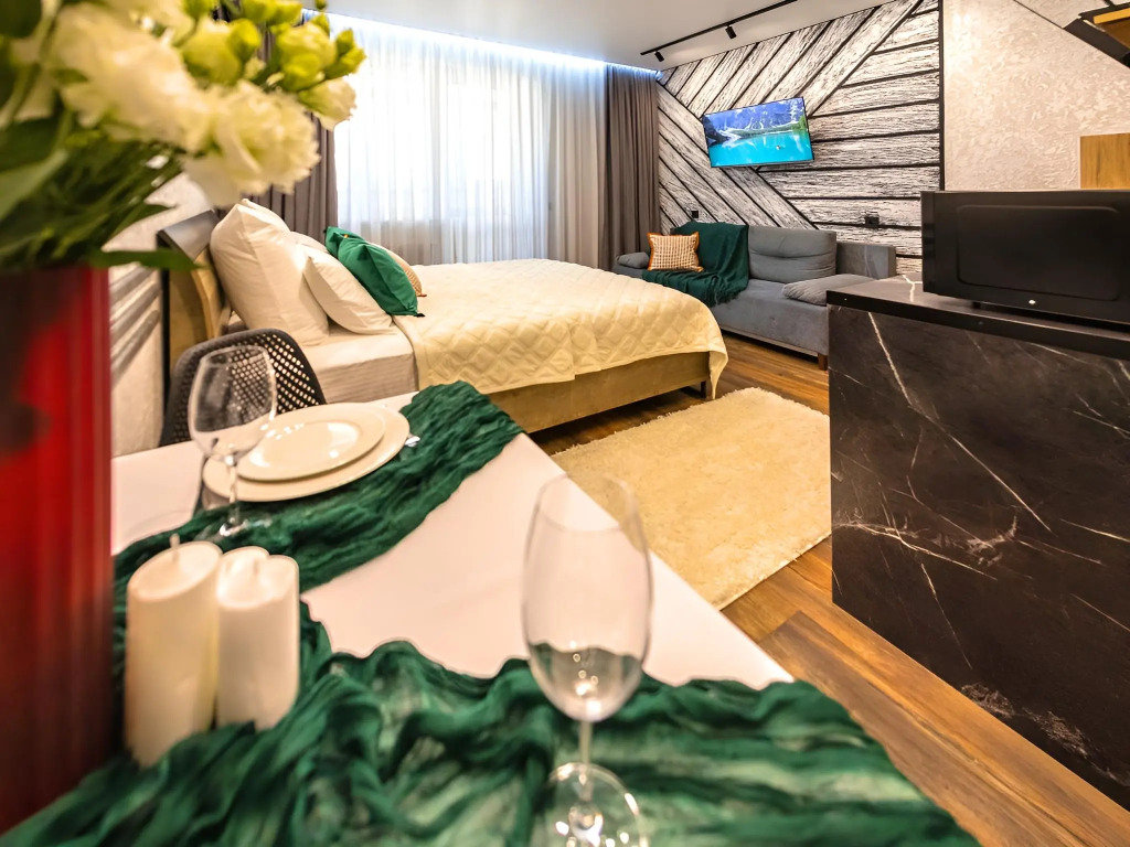 Фотография квартиры Апартаменты Новое люкс Загляденье