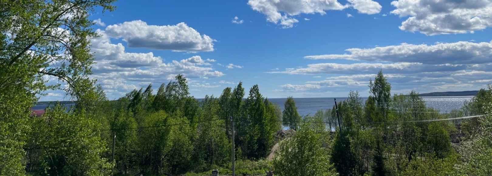 Фотография квартиры Квартира в Медвежьегорске  с видом на Онежского озера 