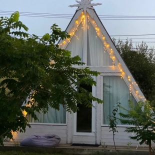 Фотография Коттеджа Частный дом Уютный домик A-Frame 1