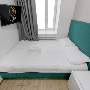 Фотография квартиры Апартаменты (№5) с двуспальной кроватью 140Х195 на Ольминского