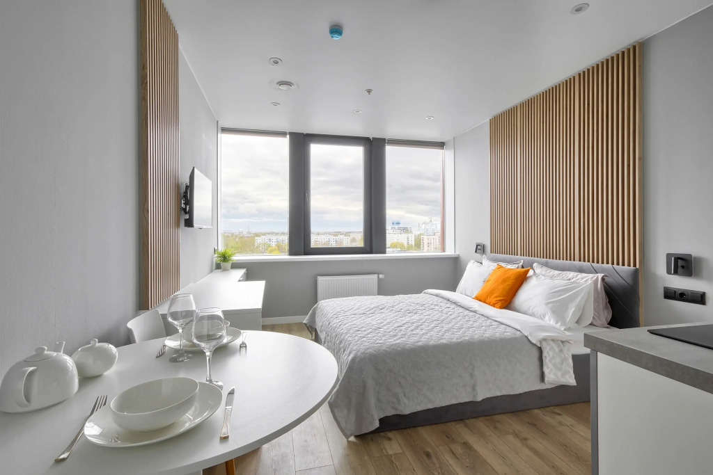 Фотография квартиры Апартаменты Myhome Yourhome в Апарт Комплексе 25к7 Заневский
