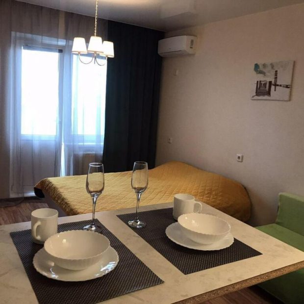 Фотографии квартиры 
            Апартаменты в переулке Белоусова