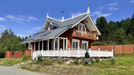 Фотографии Коттеджа 
            Частный дом Усадьба "Ладожские этюды" у подножия горы Хийденвуори