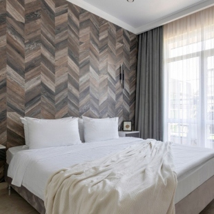 Фотография квартиры Апартаменты RED APARTMENTS Арт Лайт Сити апартамент Коэльо