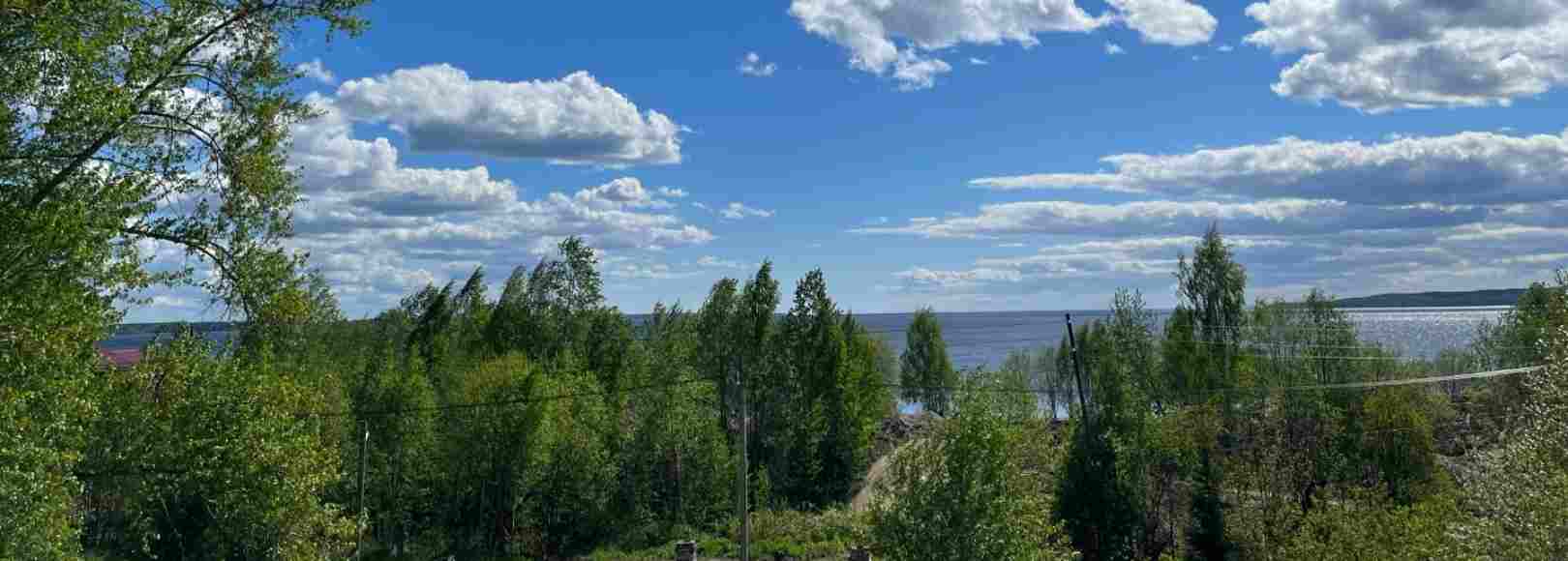 Фотография квартиры Квартира в Медвежьегорске  с видом на Онежского озера 