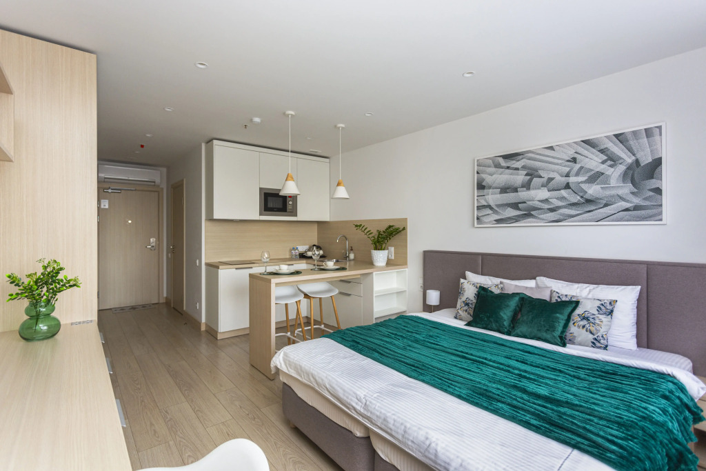 Фотография квартиры Апартаменты Аквамарин с панорамным видом