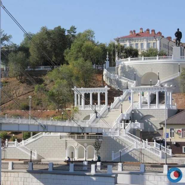 Фотография памятника архитектуры Спуск к реке Урал в Оренбурге