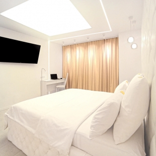 Фотография квартиры Апартаменты 12 этаж,студия 30кв.м,джакузи,вид на Волгу,новый дом,самый центр,вокзал пешком