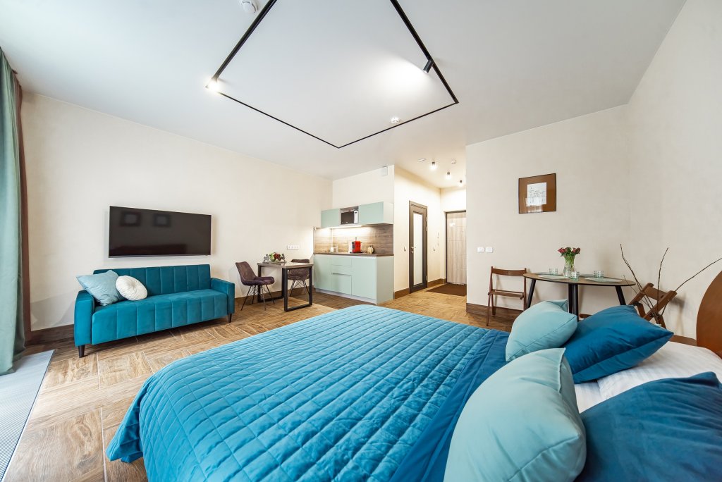 Фотография квартиры Апартаменты Охта Park Lime