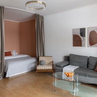 Фотография квартиры Апартаменты 1к Apart-Comfort на Октябрьской 33