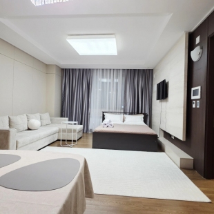 Фотография квартиры Апартаменты Luxury рядом с посольством США 16 этаж с гикарным видом на мечеть Хазрет Султан