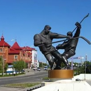 Фотография памятника Скульптура Хоккеисты