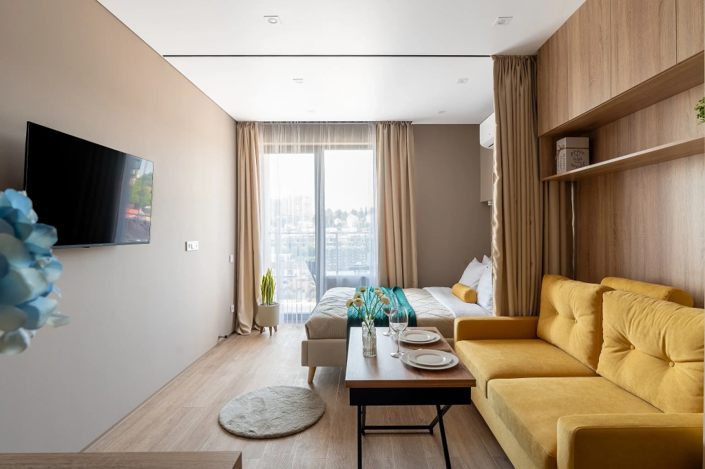 Фотография квартиры Апартаменты Red Apartments Атлантис Апартамент Прометей