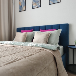 Фотография квартиры Квартира Современная Студия с большой кроватью и кондиционером