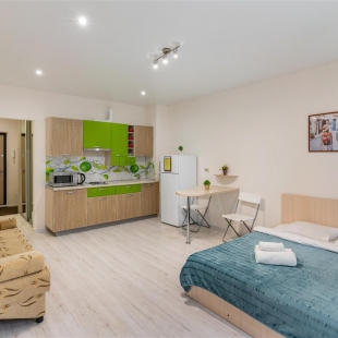 Фотография квартиры Однокомнатная квартира в новом доме в центре Тюмени после ремонта