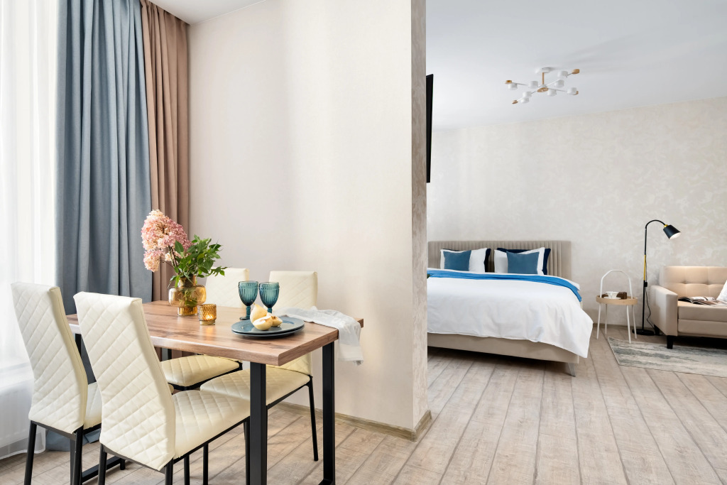 Фотография квартиры Квартира в центре с видом на город