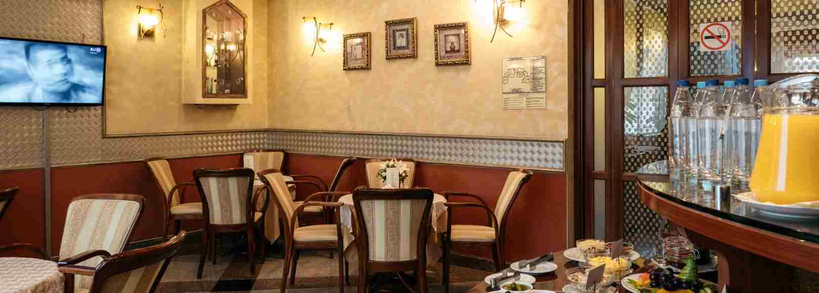 Фотография банкетного зала Кафе Премьер. Премьер by USTA Hotels.