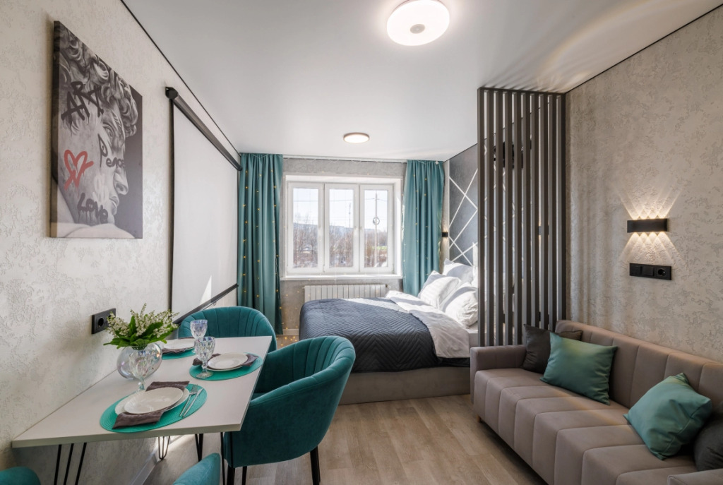 Фотография квартиры Апартаменты Meduza apart уютные кино-студии с проекторами №4