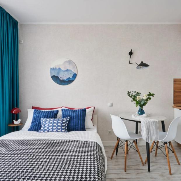 Фотографии квартиры 
            Апартаменты Уютная студия у метро Рассказовка