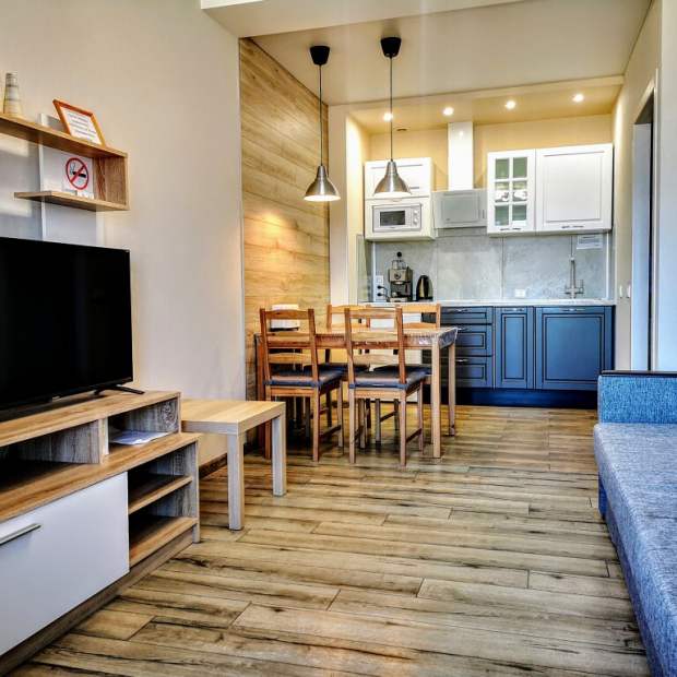 Фотографии квартиры 
            Апартаменты на Ангарской 100а