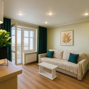 Фотография квартиры Апартаменты Метро Аметьево с панорамным видом на Казань