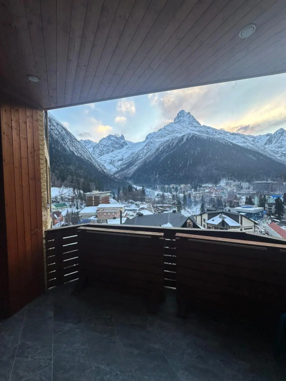 Фотография квартиры Апартаменты Уютная Евродвушка в Самом Центре Домбая