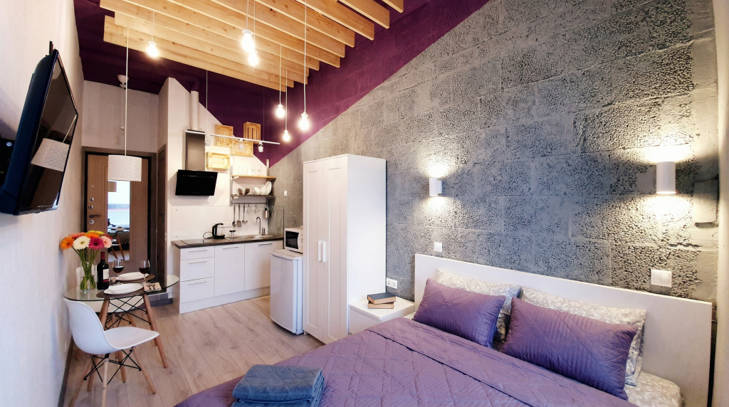 Фотография квартиры Апартаменты Loft Kutuzovskiy 2