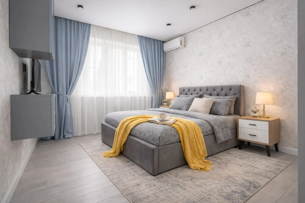 Фотография квартиры Апартаменты GoodTimeApartments Апартаменты в Прекрасном Районе Недалеко от Парка Галицкого