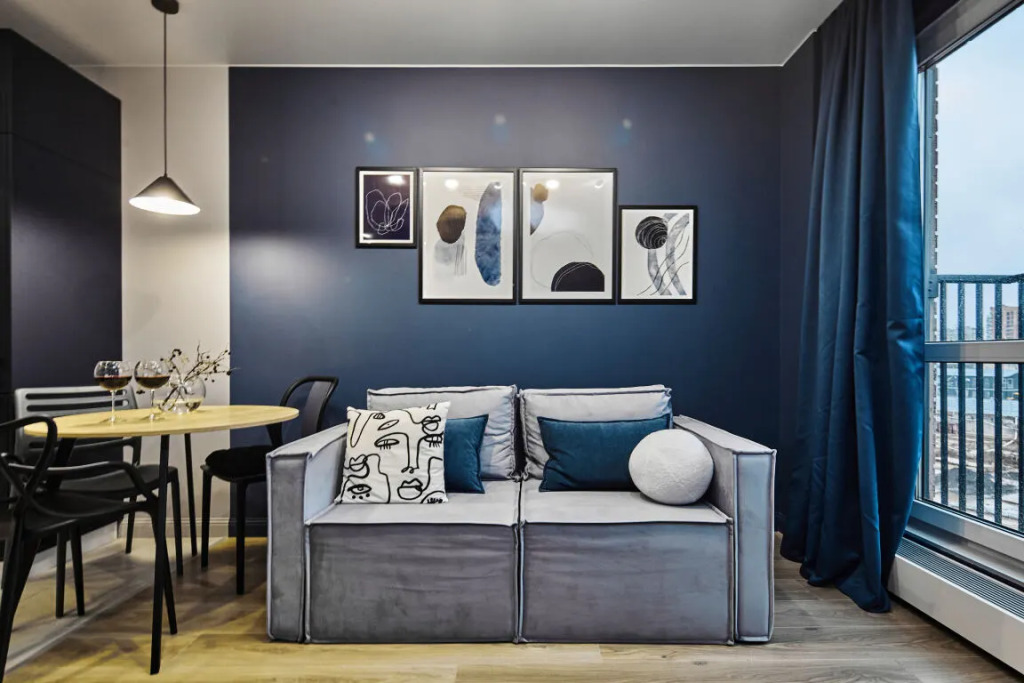 Фотография квартиры Апартаменты INCHU Velvet м. Савеловская с бесконтактным заселением