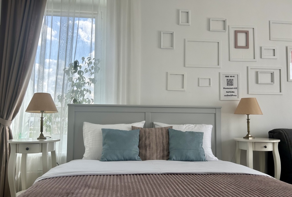 Фотография квартиры Апартаменты Акварели дизайнерские с видом на Останкино