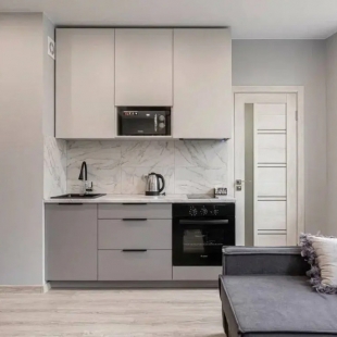 Фотография квартиры Апартаменты Дизайнерская Студия Паула с видом на парк Челюскинцев