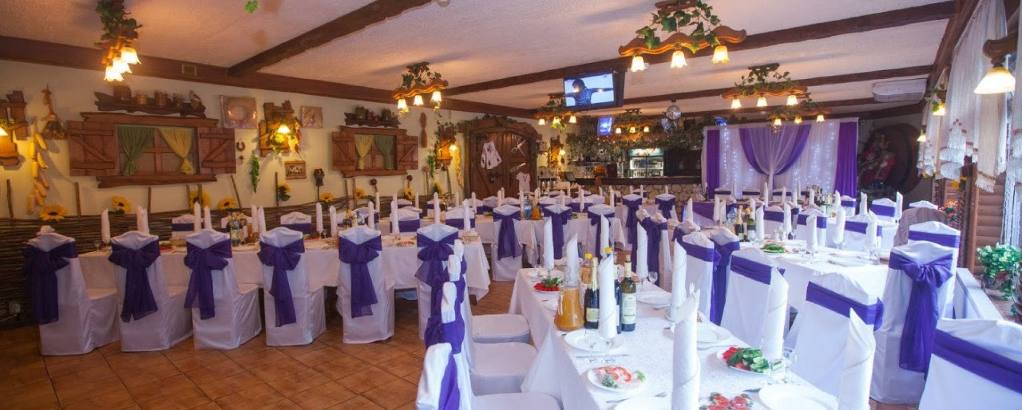 Фотографии банкетного зала Трактир