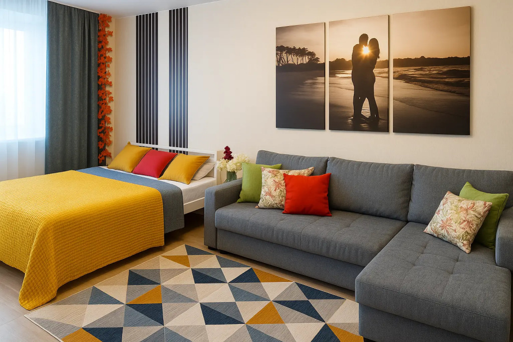 Фотография квартиры Апартаменты Классика До 4 чел Пятница Сеть Посуточных Квартир