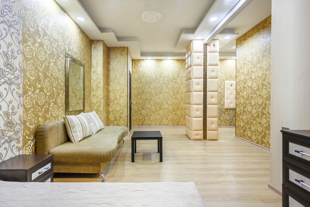 Фотография квартиры Квартира Стильная студия с круглой ванной на площади Блюхера