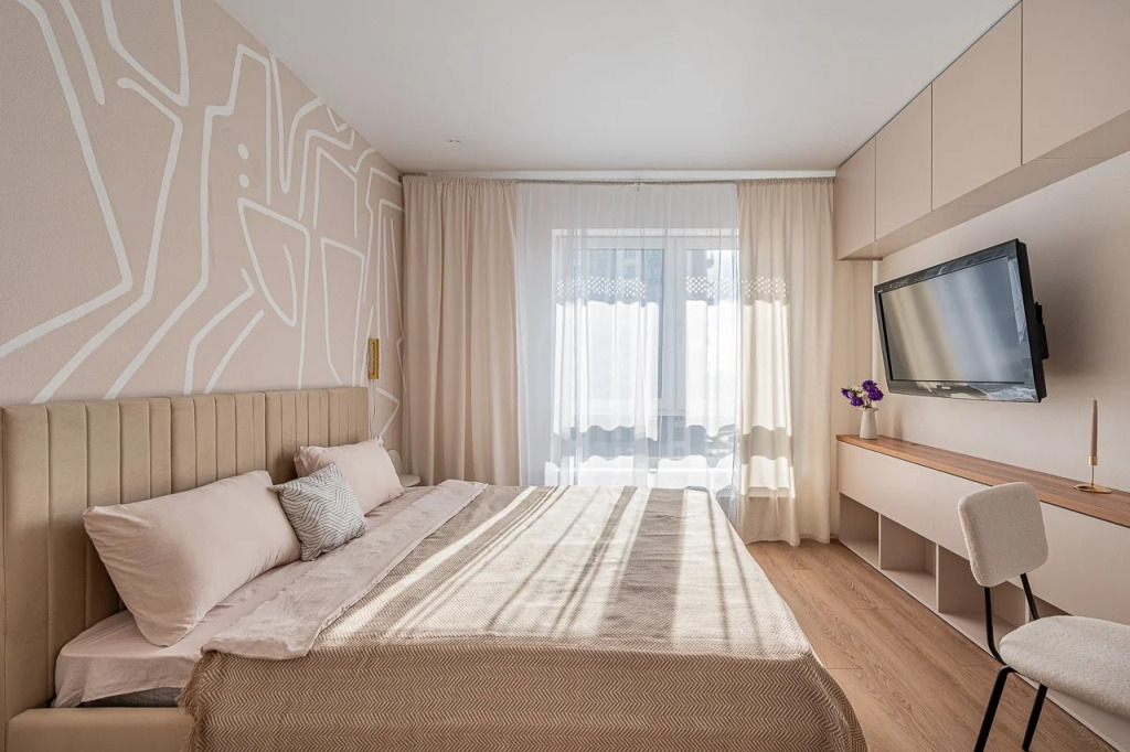 Фотография квартиры Апартаменты Светлая и уютная студия на берегу Исети