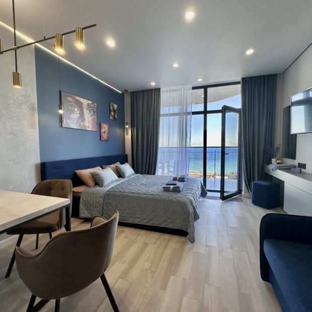 Фотографии квартиры
Апартаменты LS-Art Crystal Blue с видом на море 13 этаж